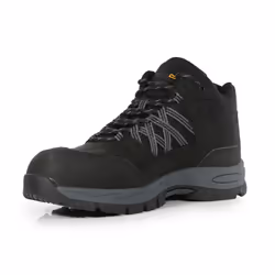 Regatta Mens Sandstone Safety Shoes - 12 UK, Black/Granite