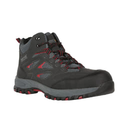 Regatta Mens Mudstone Safety Boots - 6 UK, Ash/Rio Red