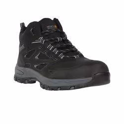 Regatta Mens Mudstone Safety Boots - 11 UK, Black/Granite