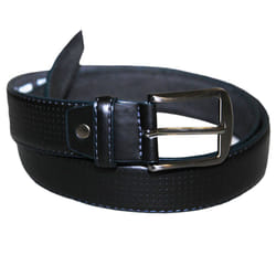 Forest Mens Leather Belt - M, Black
