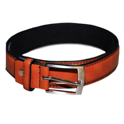 Forest Mens Leather Belt - L, Tan