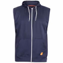 Duke Mens Blake Kingsize Sleeveless Hoody - 4XL, Navy