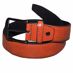 Forest Mens Leather Belt - M, Chestnut