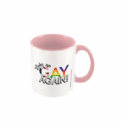 Pyramid International Woke Up Gay Again Mug