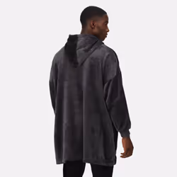 Regatta Mens Pro Snuggler Fleece Hoodie - One Size, Seal Grey