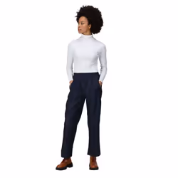 Regatta Womens/Ladies Packaway Rain Trousers - 18 UK R, Navy