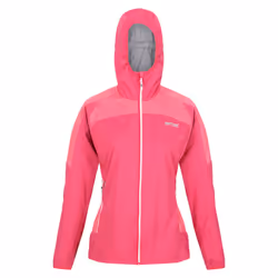 Regatta Womens/Ladies Tarvos IV Softshell Jacket - 8 UK, Rethink Pink/Tropical Pink