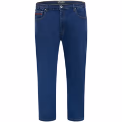D555 London Mens Kingsize Bailey Elasticated Waist Jeans - 40L, Blue