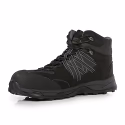 Regatta Mens Claystone S3 Safety Boots - 12 UK, Black/Granite