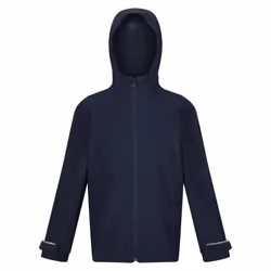 Regatta Childrens/Kids Pulton Waterproof Jacket - 7-8 Years, Navy