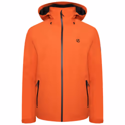 Dare 2B Mens Switch Out Recycled Waterproof Jacket - XL, Burnt Salmon