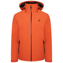 Dare 2B Mens Switch Out Recycled Waterproof Jacket - XL, Burnt Salmon