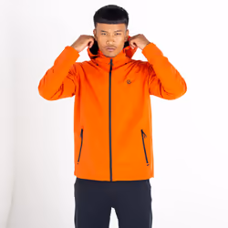 Dare 2B Mens Switch Out Recycled Waterproof Jacket - XL, Burnt Salmon