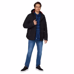 Trespass Mens Habbton Padded Jacket - M, Black - Additional view 4