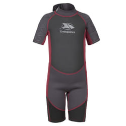 Trespass Childrens/Kids Milo 3mm Wetsuit - 3-4 Years, Black