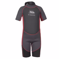 Trespass Childrens/Kids Milo 3mm Wetsuit - 11-12 Years, Black