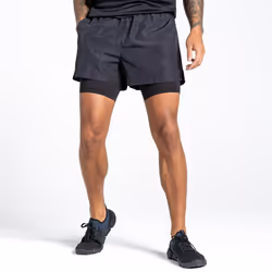 Dare 2B Mens Recreate II 2 in 1 Shorts - L, Black