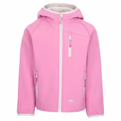 Trespass Childrens/Kids Kian Softshell Jacket - 3/4 Years, Deep Pink