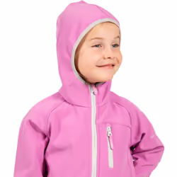 Trespass Childrens/Kids Kian Softshell Jacket - 3/4 Years, Deep Pink