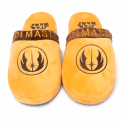 Star Wars Mens Jedi Master Slippers - 9 UK-10 UK, Brown