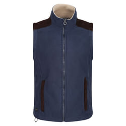 Regatta Mens Faversham Fleece Body Warmer - S, Navy