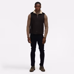 Regatta Mens Faversham Fleece Body Warmer - L, Black