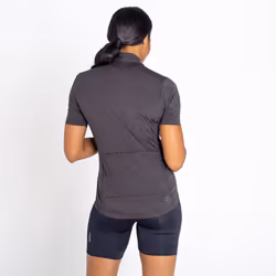 Dare 2B Womens/Ladies Pedal Through It Marl Lightweight Jersey - 16 UK, Black