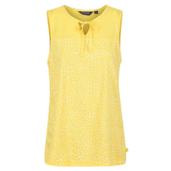 Regatta Womens/Ladies Janessa Ditsy Print Top - 8 UK, Maize Yellow