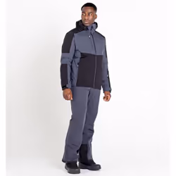 Regatta Mens Emulate Wintersport Jacket - XL, Black/Ebony Grey