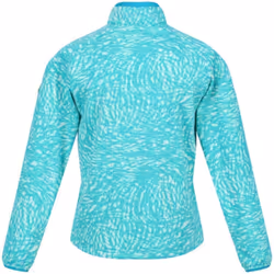 Regatta Childrens/Kids Highton Animal Print Half Zip Fleece Jacket - 3-4 Years, Turquoise