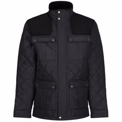 Regatta Mens Padbury Quilted Jacket - 3XL, Black