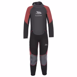 Trespass Childrens/Kids Amigo 3mm Wetsuit - 3-4 Years, Merlot Marl