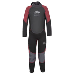 Trespass Childrens/Kids Amigo 3mm Wetsuit - 3-4 Years, Merlot Marl