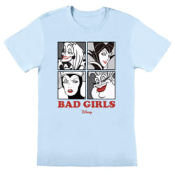 Disney Unisex Adult Bad Girls T-Shirt - S, Blue
