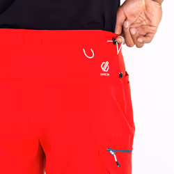 Dare 2B Mens Tuned In II Multi Pocket Walking Shorts - 42in, Danger Red