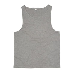 Mantis Mens Drop Arm Holes Vest - XS, Heather Grey Melange