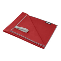 Bullet Pieter RPET Towel - One Size, Red