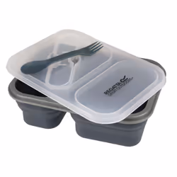 Regatta Silicon Mess Tin - One Size, Ebony Grey
