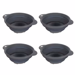 Regatta Folding Bowl (Set Of 4) - One Size, Ebony Grey