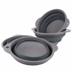 Regatta Folding Bowl (Set Of 4) - One Size, Ebony Grey