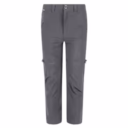 Regatta Childrens/Kids Highton Stretch Zip-Off Walking Trousers - 3-4 Years, Seal Grey