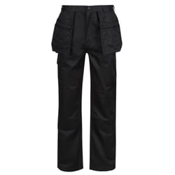 Regatta Mens Holster Cargo Trousers - 34L, Black