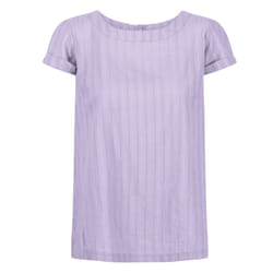 Regatta Womens/Ladies Jaelynn Dobby Cotton T-Shirt - 20 UK, Pastel Lilac