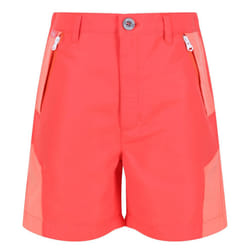 Regatta Childrens/Kids Sorcer II Mountain Shorts - 14 Years, Neon Peach/Fusion Coral