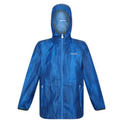 Regatta Childrens/Kids Bagley Gradient Packaway Waterproof Jacket - 7-8 Years, Imperial Blue