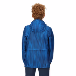 Regatta Childrens/Kids Bagley Gradient Packaway Waterproof Jacket - 7-8 Years, Imperial Blue