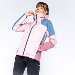 Dare 2B Womens/Ladies Checkpoint III Recycled Waterproof Jacket - 12 UK, Powder Pink/Mesa Rose