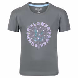 Regatta Childrens/Kids Bosley V Flower T-Shirt - 14 Years, Balsam Green