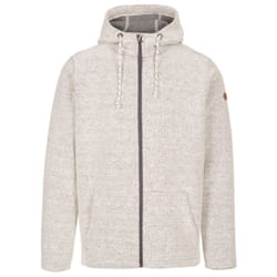 Trespass Mens Scawton Zipped Hoodie - L, Off White Marl