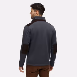 Regatta Mens Holbeck Half Zip Fleece Top - M, Navy